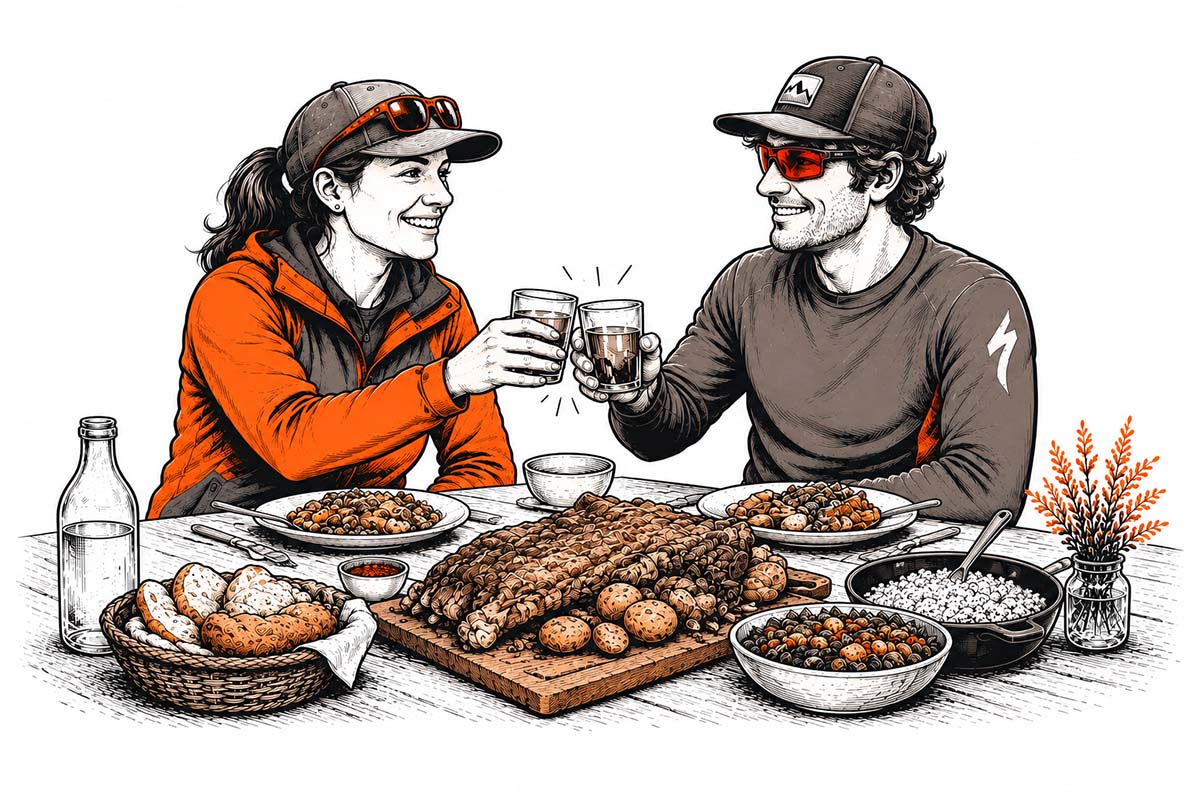 Ilustración de las comidas incluidas durante el tour